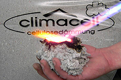 Brandschutzdämmung Cellulose: Dem Feuer die Luft nehmen